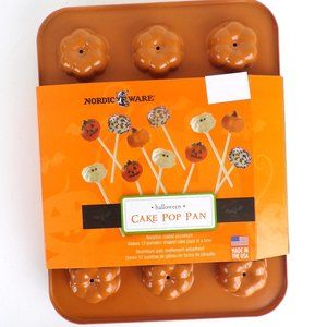 Halloween Cake Pop Pan Nordic Ware Orange Holiday